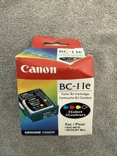Genuine Canon BC-11E Color Ink Cartridge, Sealed NOS Vintage, BJC-80 BJC-70 picture