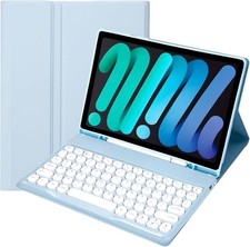 Slim Candy Colors iPad Mini 7 (2024) / iPad Mini 6 (2021) 8.3 inch Light Blue picture
