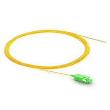 10pk 1m SIMPLEX Single-Mode SC APC Fiber Optic Pigtail for Fusion Splicing 9/125 picture