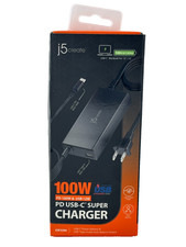 New j5create 100W PD USB-C Super Charger Power Adapter JUP2290 picture