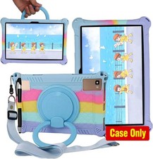 Case for TCL Tab 10 5G 10.1 Inch, Soft Anti-Stress Silicone with Stand and Penci picture