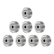 8Pcs 3D Printer Wheel with 625ZZ Linear Bearing for 3D Printer, Transparent picture