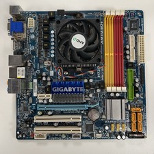 Gigabyte GA-MA785GM-US2H Motherboard + AMD Sempron 140 CPU Combo picture