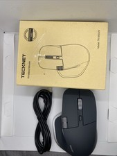 TECKNET Wireless Ergonomic Tk-ms029 2.4 GHZ USB Receiver Optical Mouse Pc Laptop picture