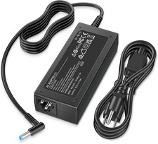 Charger for HP Laptop Computer 65W 45W Smart Blue Tip Power Adapter picture