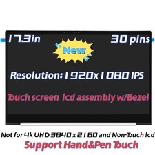 N69460-LG1 For HP Envy 17-DA0002UDA 17-DA0000NI LCD Touch Screen Bezel Assembly picture