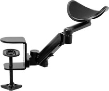 Black Clamp-On Adjustable Arm Rest, MOUNT-ARM01 picture