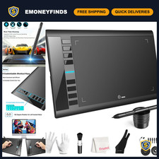 Large 10x6 Inch Drawing Tablet - Digital Art Graphics Tablet for Artists & Desig picture