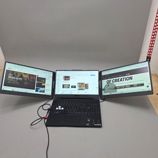 KYY Triple Portable Monitor X90D 15.6in FHD 1920x1080 IPS USB-C Black picture