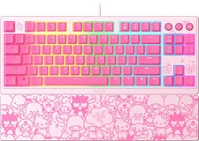 *BRAND NEW* Razer Ornata V3 TKL Gaming Keyboard RGB Lighting Hello Kitty Edition picture
