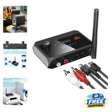 Seamless Home Audio Upgrade: Bluetooth Receiver with LCD Display & Touch Control picture