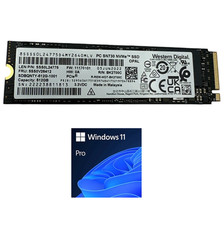 512GB WD SN730 M.2 PCIe NVMe SSD w Windows 11 Pro for Dell Lenovo Acer HP IBM picture