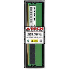 32GB DDR5 PC5-44800E ECC UDIMM (Replacement for Lenovo 4X71T58932) Memory RAM picture