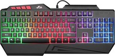 Rii RK202T RGB Wired Gaming Keyboard Mechanical-Feel Full Size USB PC CARC202T picture