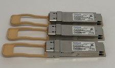 Lot Of 3 FINISAR NetApp X65402 XCVR,QSFP,4X10 5Gps, SR4 Optical Transceiver picture