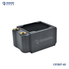 OCOCOO Radiator 80mm Mini Fan Cooper Heatsink DIY Computer Water Cooler System picture