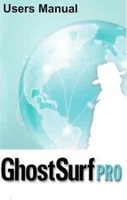 Ghost Surf Pro Software Users Manual Published by Tenebril Excellent Condition picture