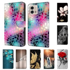 Cat Lion Flower Horse Wallet Cover Case For Google Pixel 7 6 Pro 6A 5A 4A 4 5 XL picture