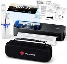 Phomemo M85 A4 Portable Thermal Printer Touchscreen 300DPI Bluetooth New picture