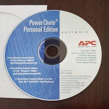 PC Software CD Disc APC Power Chute Personal Edition v2.0 – v1.5 – v1.3.3 - 2005 picture