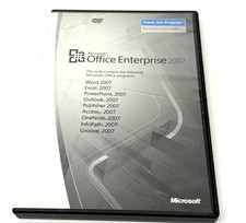 Microsoft Office Enterprise 2007 DVD Home Use Program Key Windows English picture