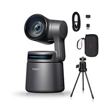 OBSBOT Tail AIR,with Tripod,NDI PTZ Camera, 4K AI-Powered Webcam,1.8