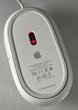 Genuine OEM Apple Mighty Mouse Wired USB White Model A1152 Working picture