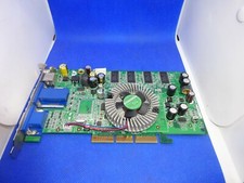 MEDION ATI Radeon 9600 TX 128MB SDRAM AGP GRAPHICS CARD 2xVGA / TV-OUT #GK1301 picture
