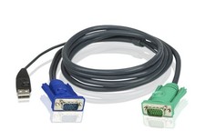 Aten KVM Cable 1.2m with VGA & USB to 3in1 SPHD to suit CS8xU, CS174x, CS13xx... picture