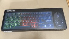 CHONCHOW USB Wireless Gaming Keyboard and Mouse Combo RGB Backlit G210 picture