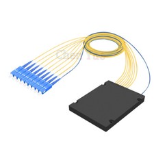 FTTH ABS Box Optic Fiber Splitter 1x8 Splitter PLC With SC Connector Singlemode picture