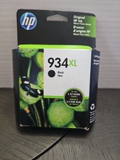 HP 934XL Black Ink Cartridge OfficeJet Pro 6815 6812 6230 6830 6835 exp 2021 picture