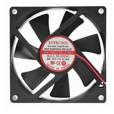 EverCool PC Computer Case Cooling Fan Cooler 4 Pin 8cm 80x80x15mm Silent picture