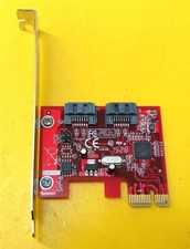 ⭐️⭐️⭐️⭐️⭐️ StarTech PEXSAT32 2 Port 6 Gbps PCI Express Controller Card picture