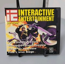 IE INTERACTIVE ENTERTAINMENT 1994 CD ROM FULL THROTTLE PREVIEW 1830 DAWN PATROL  picture