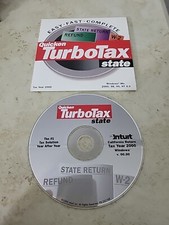 Intuit Quicken TurboTax CA State Tax Year 2000 for Windows  Return Refund W-2 picture