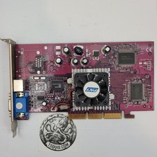 PNY NVIDIA GeForce4 MX 440 AGP 8X 64MB DDR Graphics Card VCG4MX44APB Purple picture