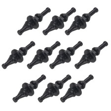 10PCS Fan Shock Absorbing Rubber Nail, Silicone Rubber Cooler for PC, Black picture