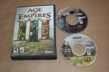 Age of Empires III (PC, 2005) Game w/ manual & product Key missing disc 1 picture