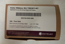 Genuine Entrust (Datacard) Color Ribbon YMCKT-KT 525100-005-S88 - 350 prints picture