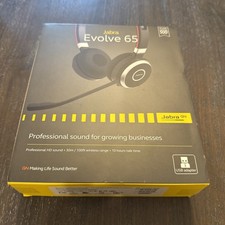 Jabra Evolve 65 SE MS Mono Wireless Bluetooth Headset Link380a picture