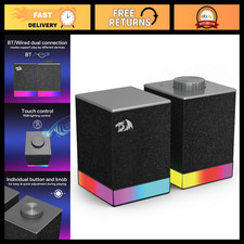 RGB Gaming Speakers with Bluetooth 5.3 & USB Dual Connectivity for PC & Laptop picture