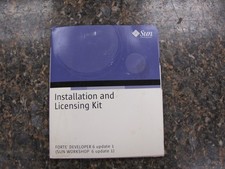 SUN Microsystem Forte Developer 6 Update Install Kit w/ Manuals CD Software-MP25 picture