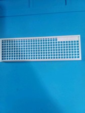 Input/Output shield, I/O Shield, Replacement I/O Shield White Mesh,  ATX shield picture
