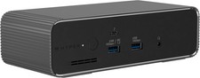 New - HyperDrive Next Thunderbolt 5 Dock with SSD Enclosure (Dark Gray) picture