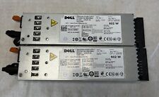 Lot of 2 Dell R610 0J38MN J38MN 502W A502P-00 PowerEdge 0XTGFW Power Supply picture