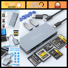 8-in-1 CFexpress Type B Card Reader, 10Gbps USB 3.2 Multi Memory Card Adapter fo picture