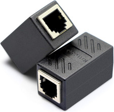Sinloon RJ11 Coupler RJ11 Female to Female 6P6C Telephone Inline Coupler Straigh picture