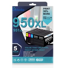 5PK 950XL 951XL ink for 950XL 951XL OfficeJet Pro 8600 8610 8615 picture