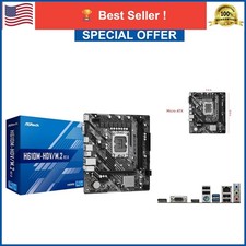 ASRock H610M-HDV/M.2 R2.0 Micro-ATX Motherboard LGA1700 DDR4 PCIe 4.0 picture